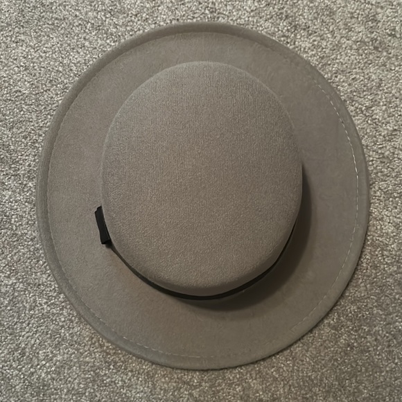 Flat brim fedora NWOT - Picture 2 of 9